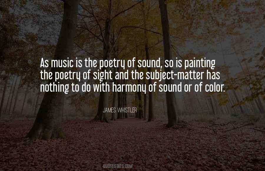 Quotes About Music And Painting #999138