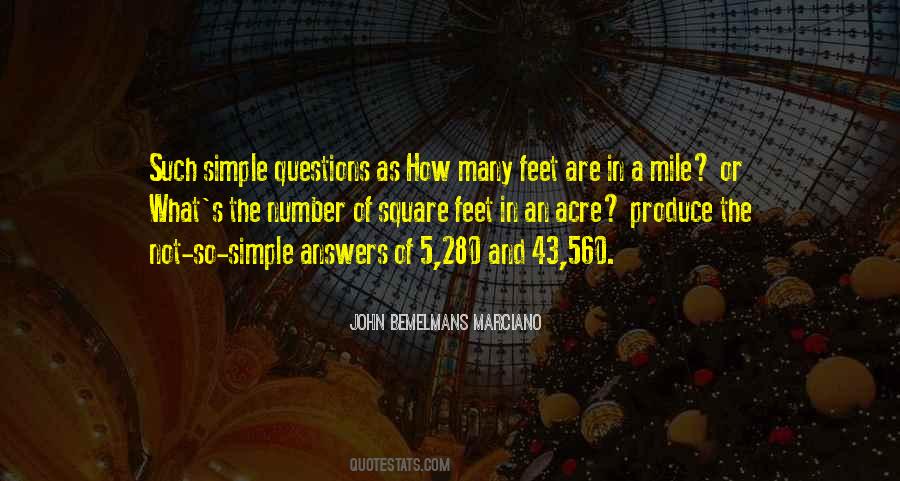 How Many Feet Are In A Mile Quotes #912336