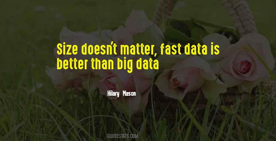 Data Is Quotes #1240676
