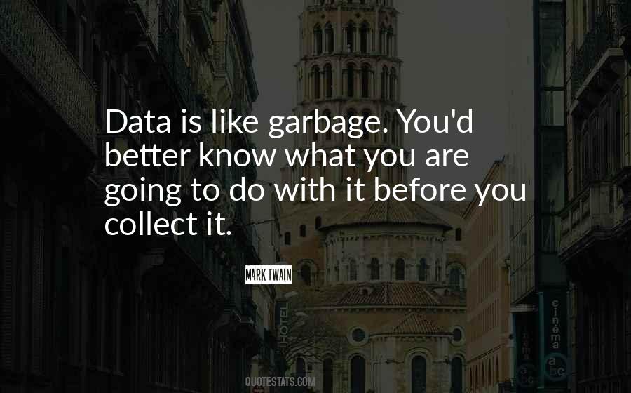 Data Is Quotes #492353