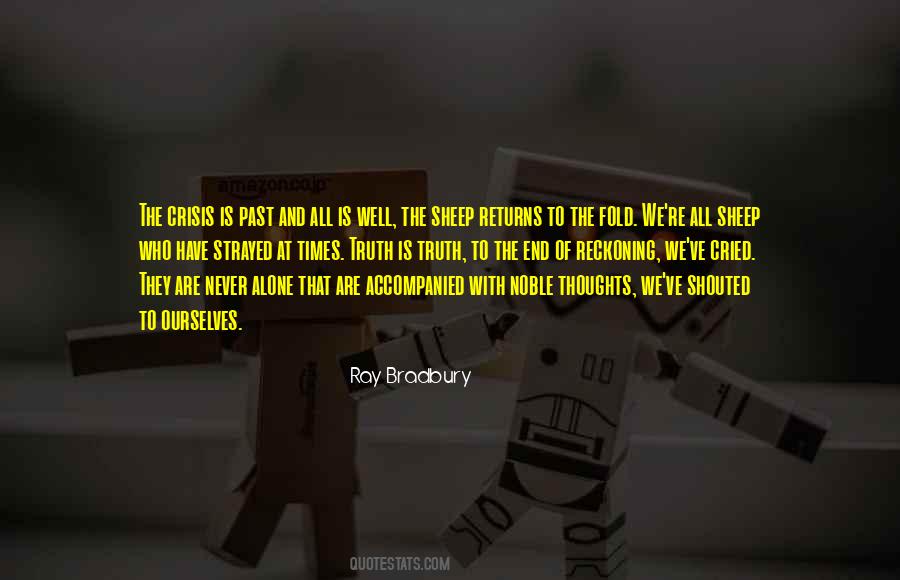 Alone With Thoughts Quotes #1718974