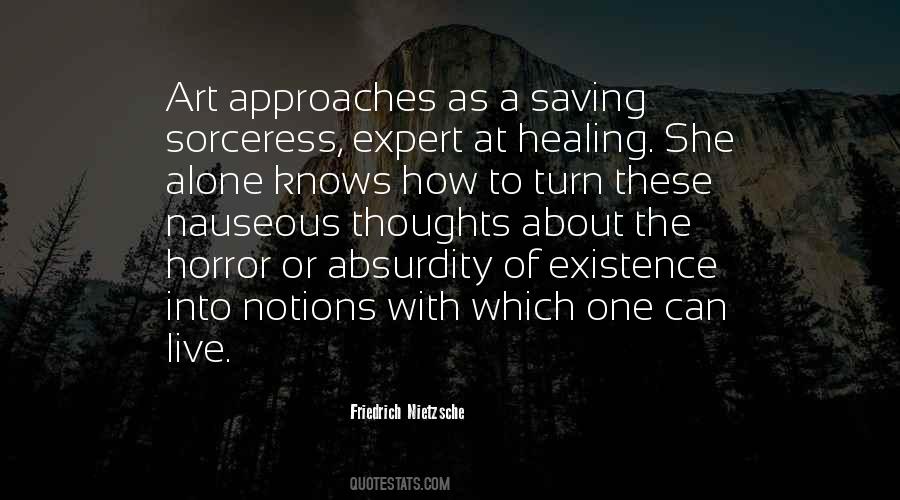 Alone With Thoughts Quotes #961983