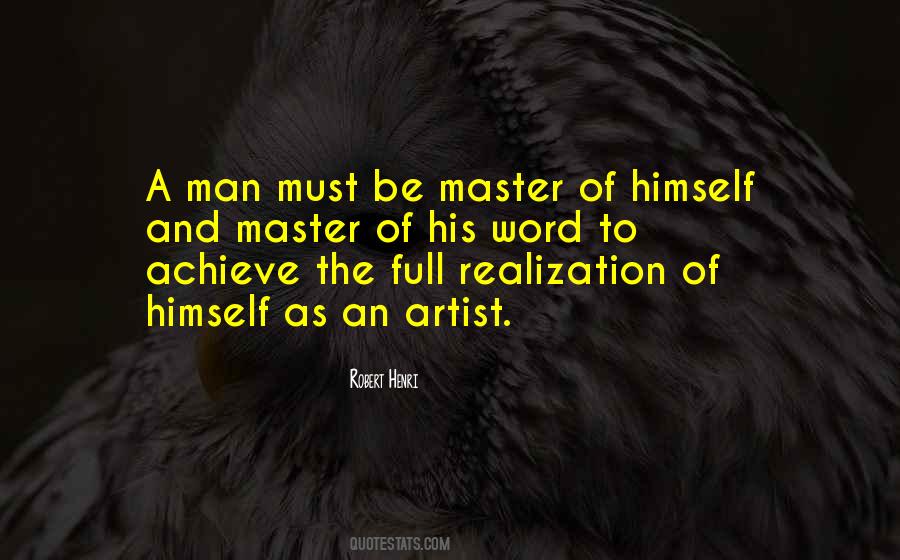 Master Artist Quotes #692417