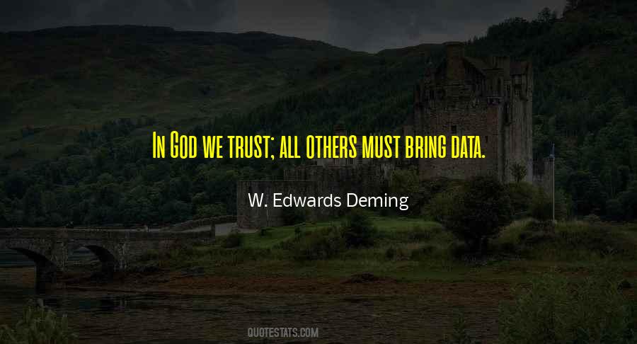 Quotes About In God We Trust #454738