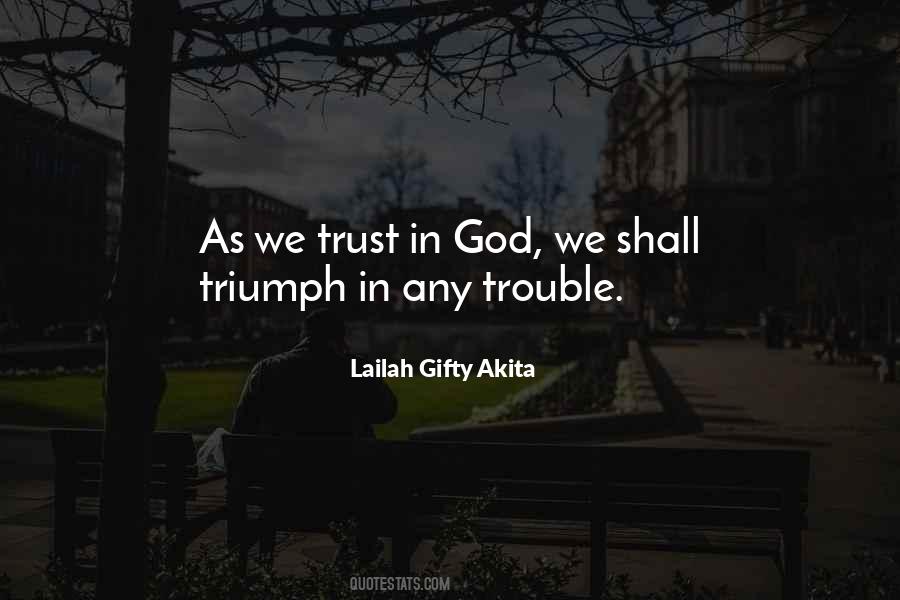 Quotes About In God We Trust #586609
