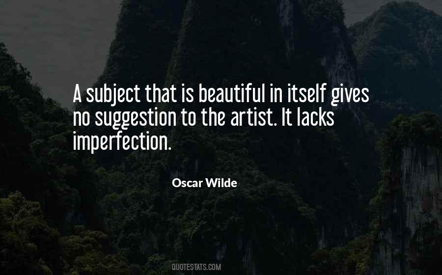 Beautiful Imperfection Quotes #1018688