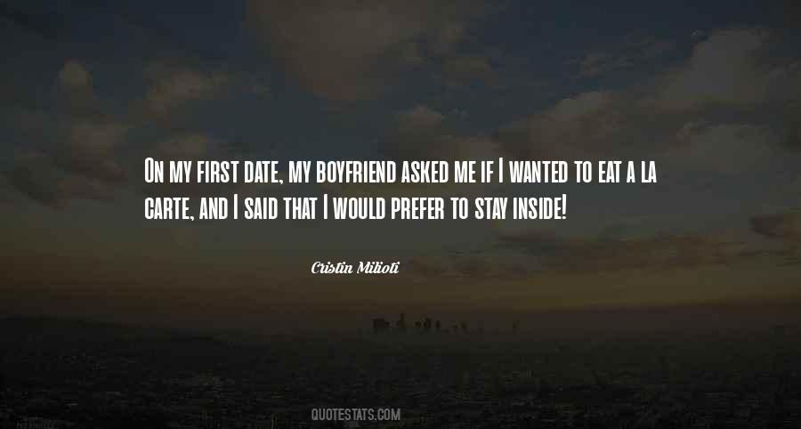 Wanted To Date Quotes #209441