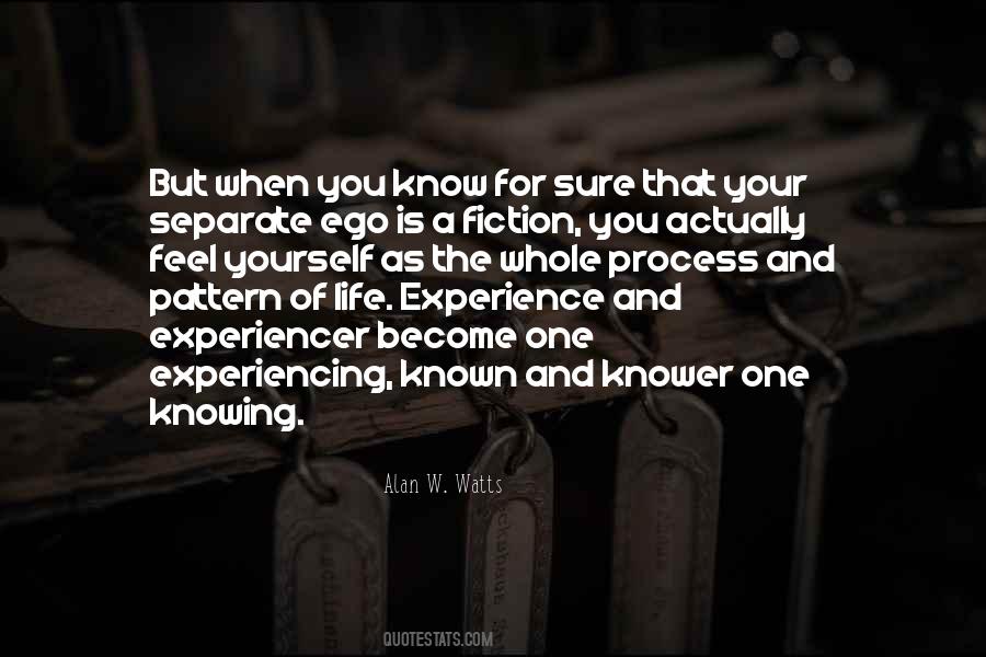 Knowing For Sure Quotes #448735