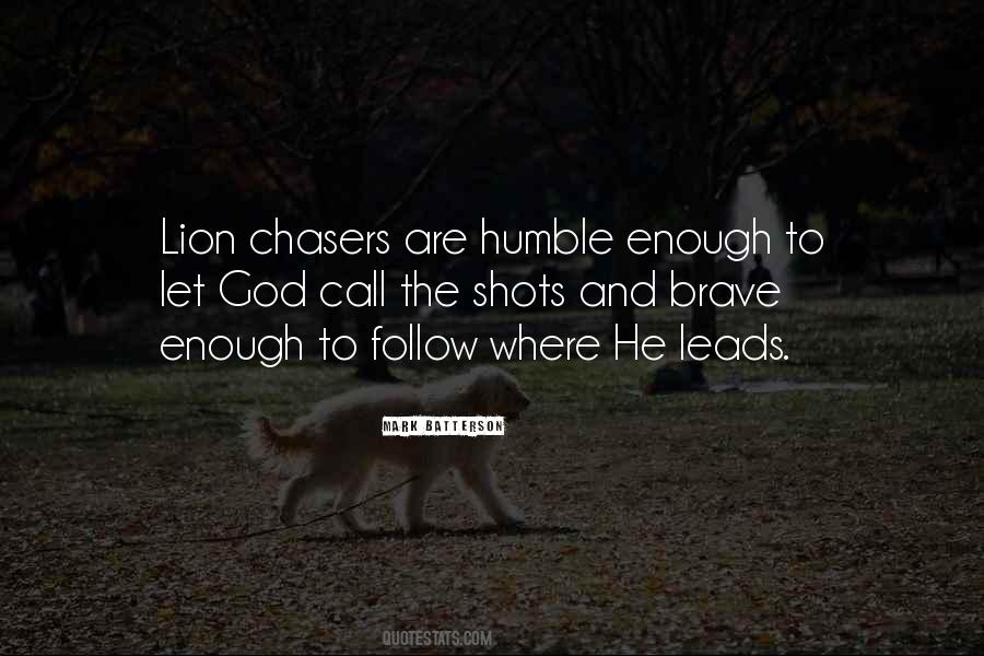 Lion Brave Quotes #104731