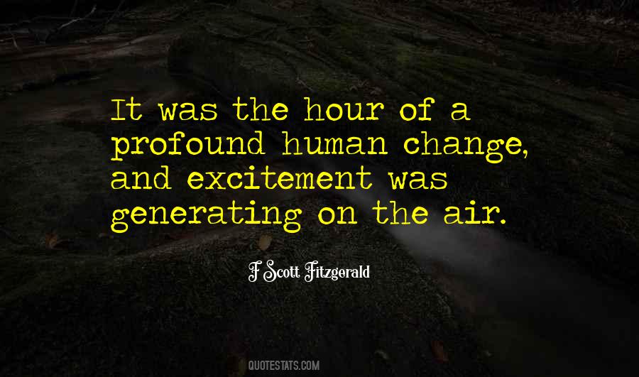 Excitement In The Air Quotes #1075389