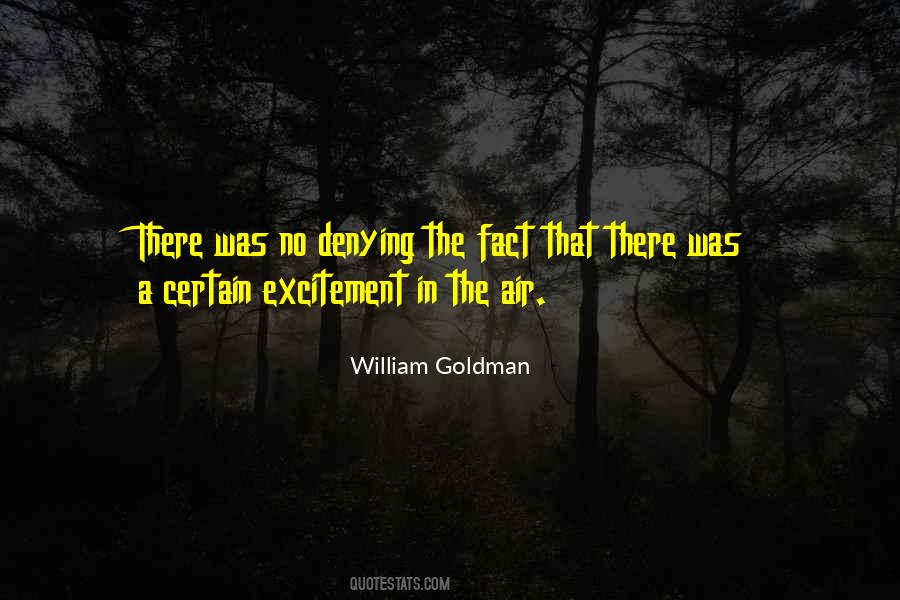 Excitement In The Air Quotes #532659