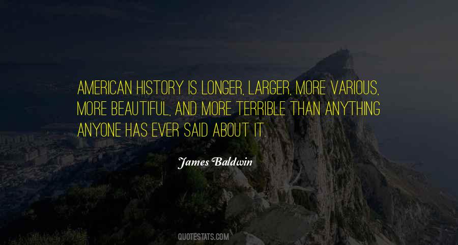 Beautiful History Quotes #1415684