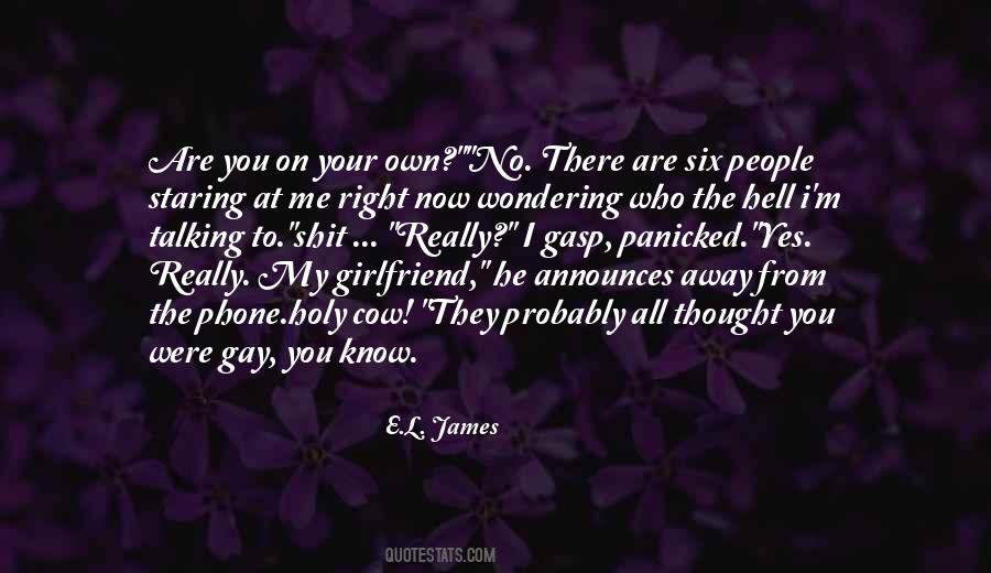 You On Your Own Quotes #1479386