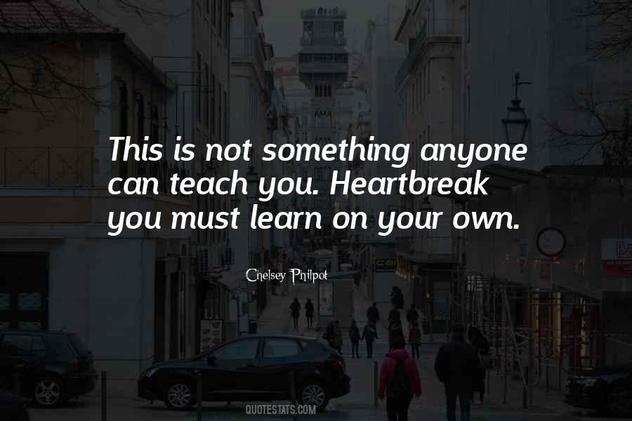 You On Your Own Quotes #481850