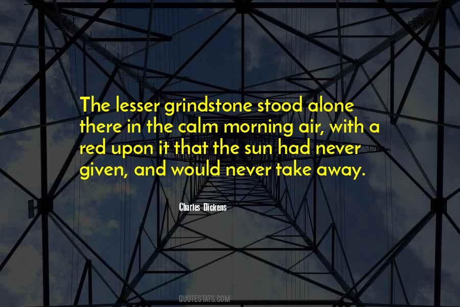 Morning Alone Quotes #832824