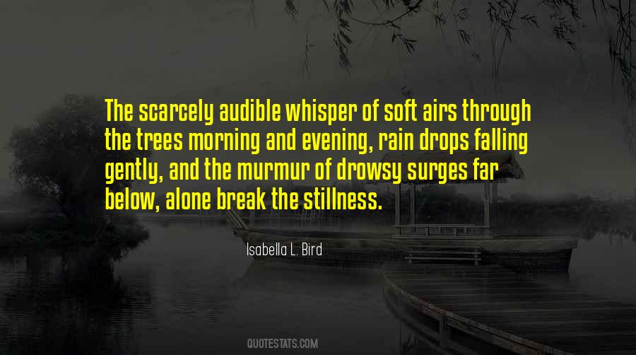 Morning Alone Quotes #83336