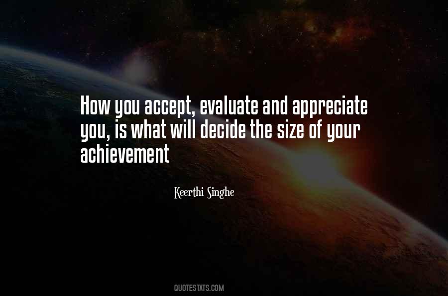 Accept And Appreciate Quotes #1572881