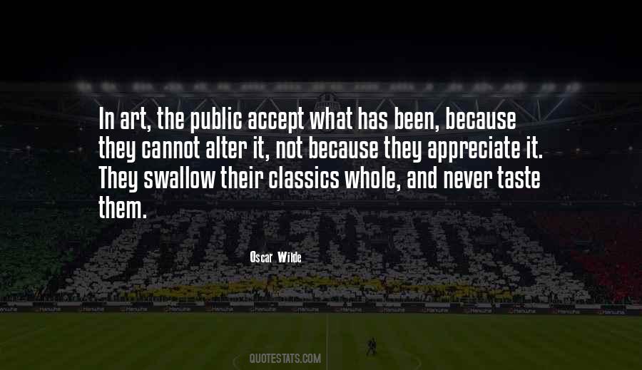 Accept And Appreciate Quotes #172119
