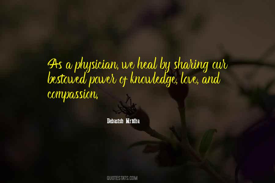 Quotes About Knowledge And Compassion #1358761