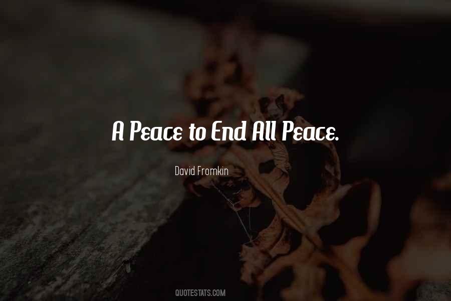 A Peace Quotes #1292148