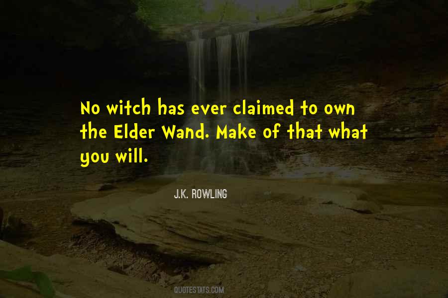 Elder Wand Quotes #1689027