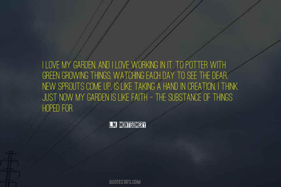 Love Is Green Quotes #969780