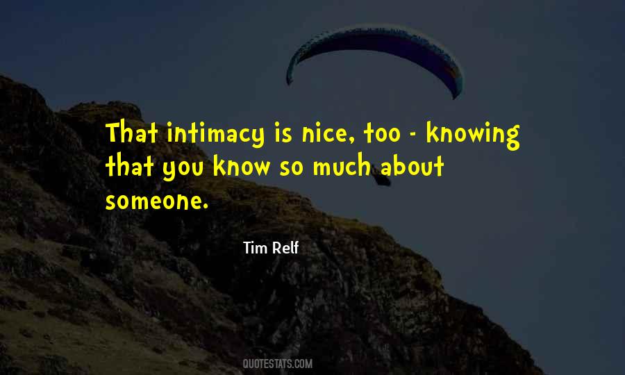 Intimacy Relationship Quotes #997052