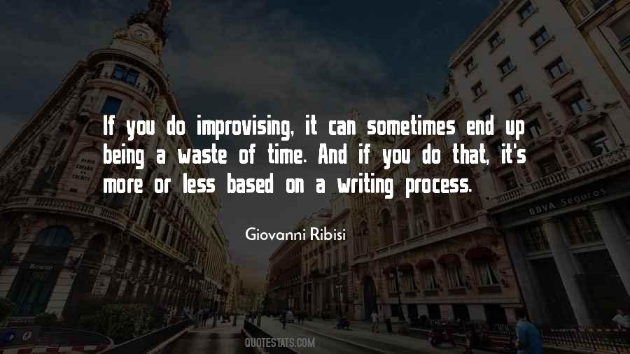 Quotes About Improvising #522623