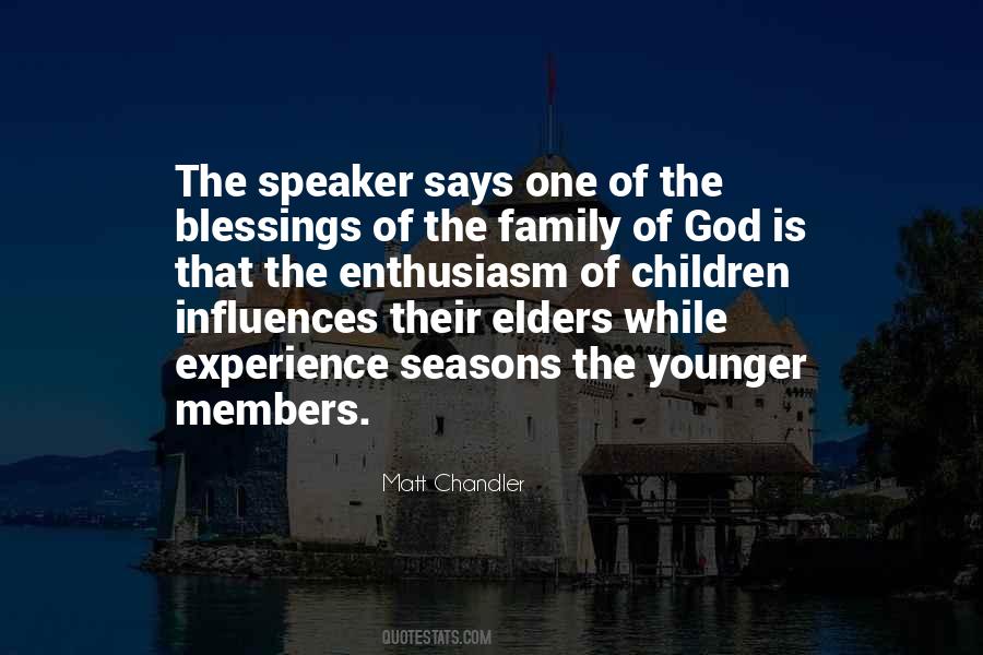 Elders Blessings Quotes #506795