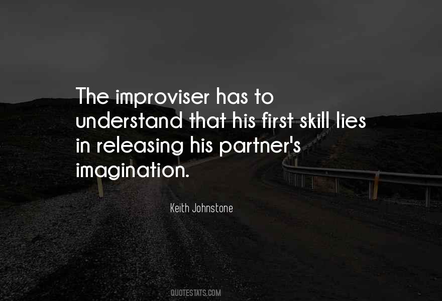 Quotes About Improviser #1526570