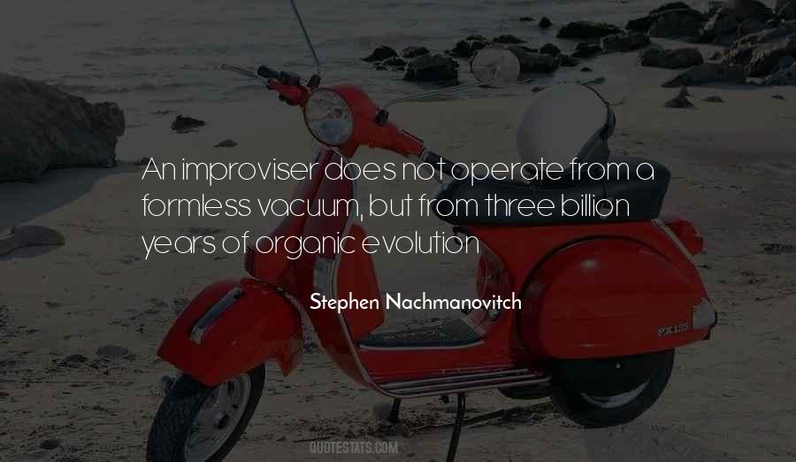 Quotes About Improviser #1573816