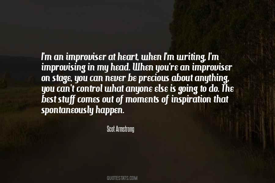 Quotes About Improviser #746438