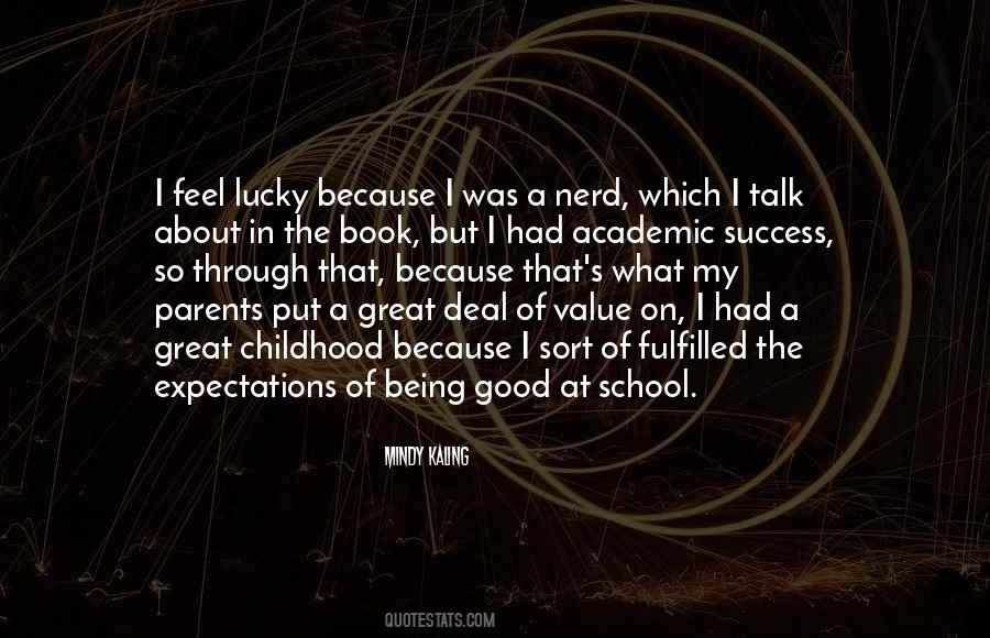 Parents Expectations Quotes #1766549