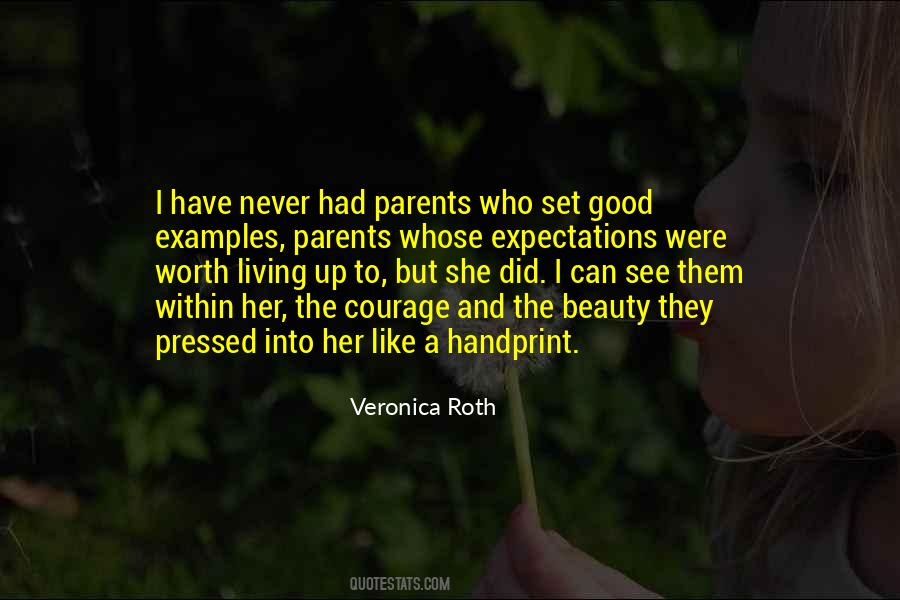 Parents Expectations Quotes #971594