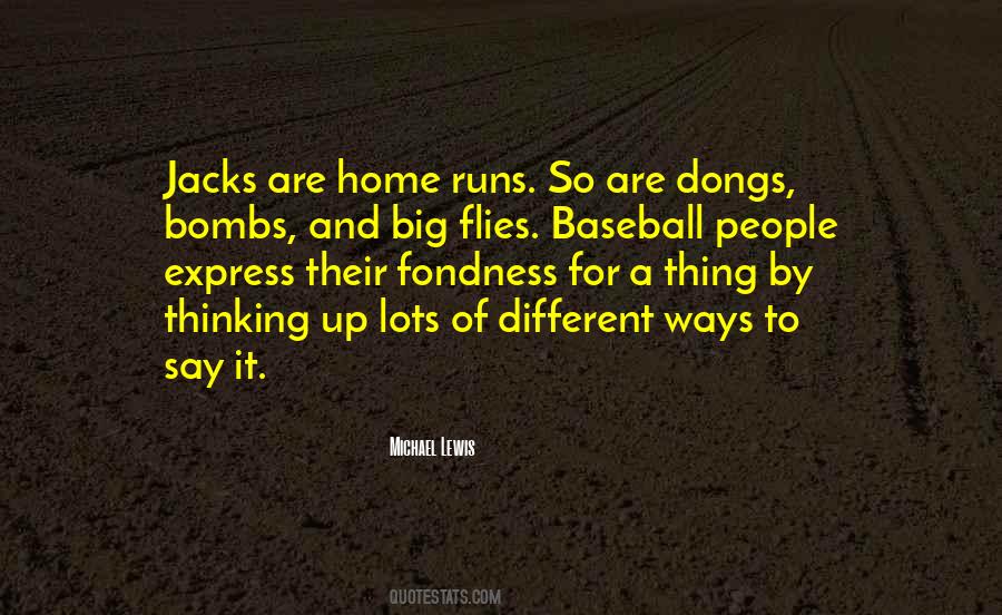 Baseball Home Quotes #305986