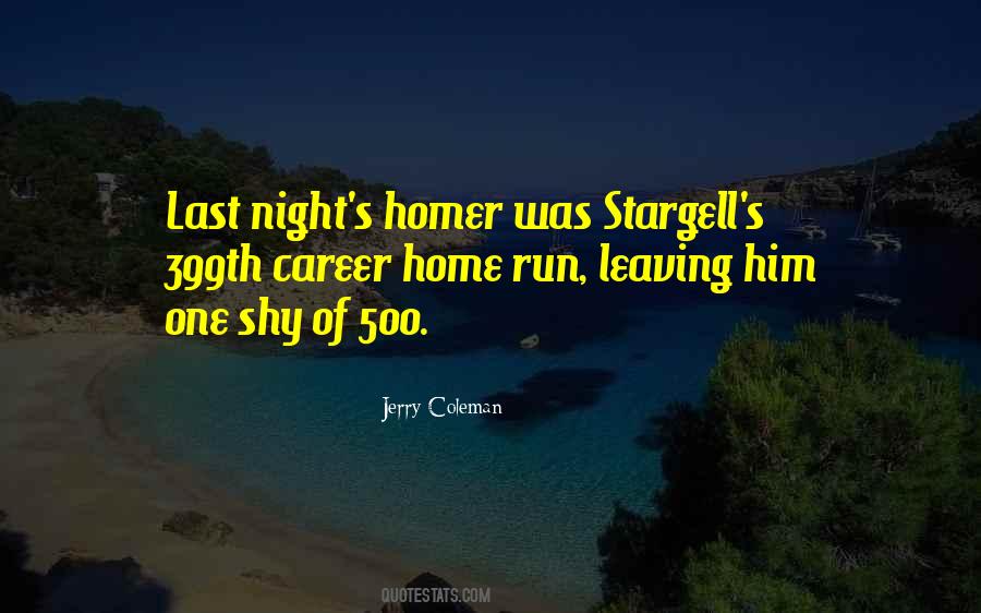 Baseball Home Quotes #821848