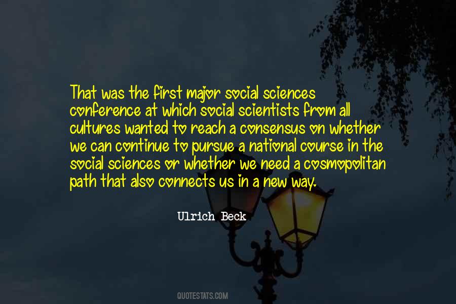 Quotes About The Social Sciences #1649105