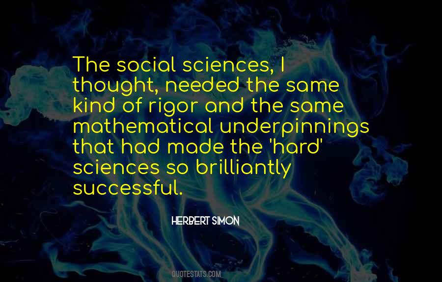 Quotes About The Social Sciences #1751337