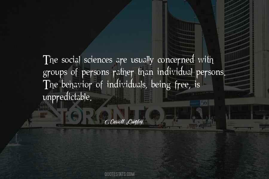 Quotes About The Social Sciences #6910