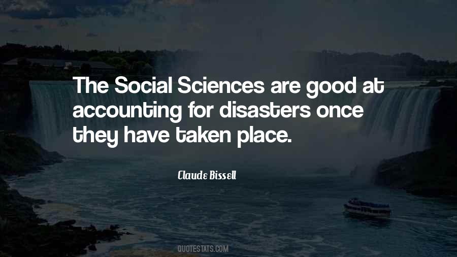 Quotes About The Social Sciences #932378