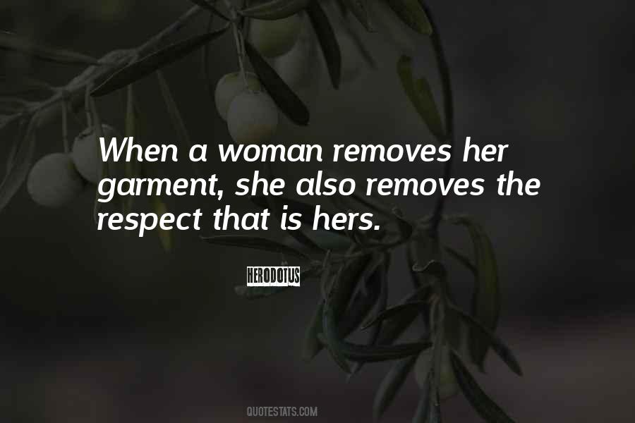 Respect Your Woman Quotes #1264514