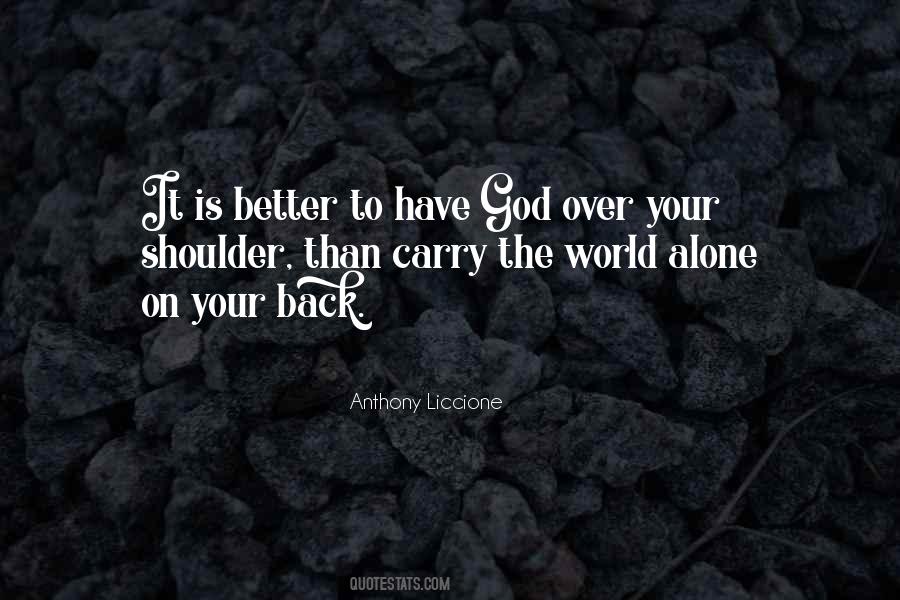 Would Be Better Off Alone Quotes #705076