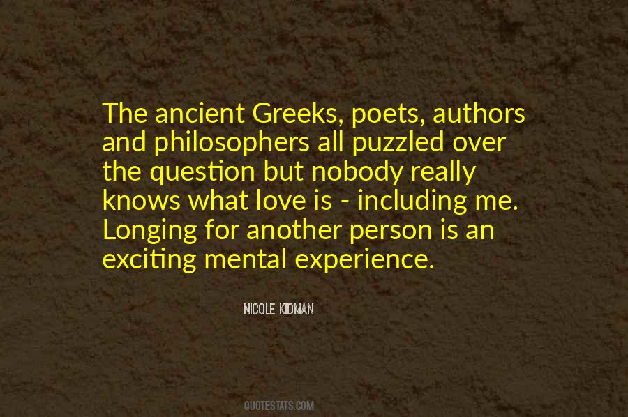 Greek Poets Quotes #119305