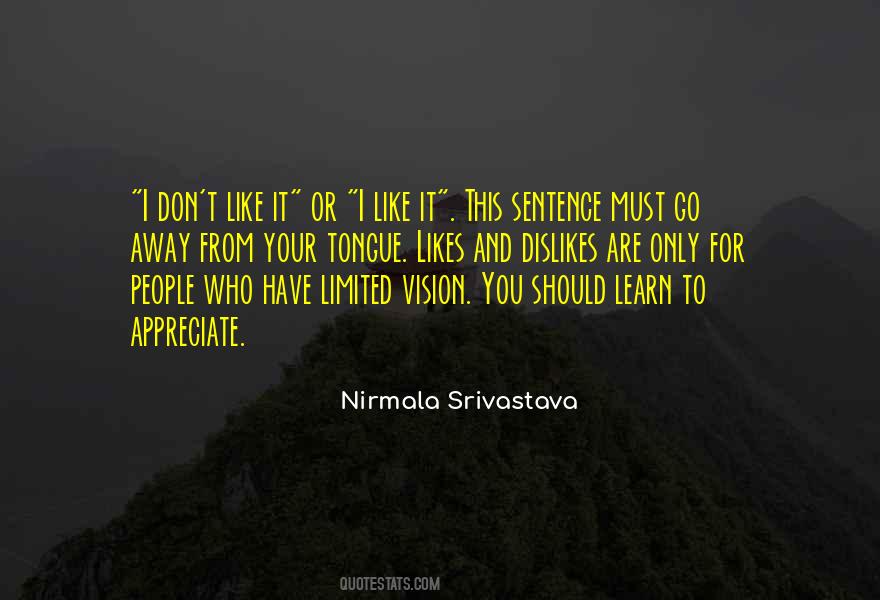 Vision Love Quotes #783107