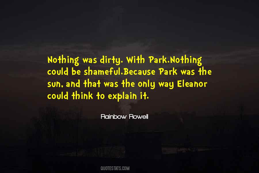 Eleanor Park Quotes #162384
