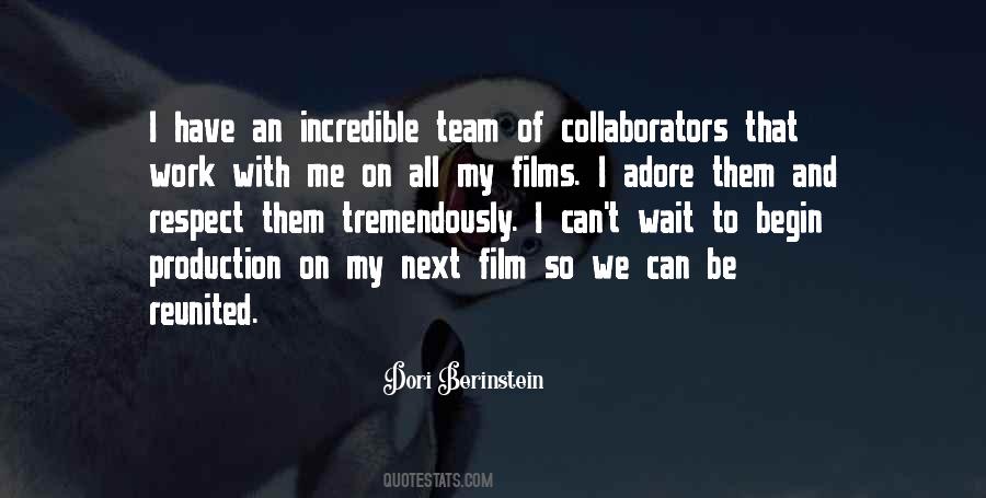 Production Team Quotes #722549