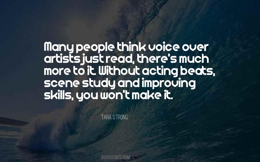 Quotes About Improving Your Skills #182736