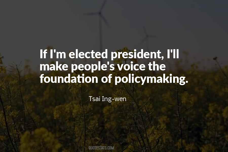 Elected President Quotes #1835396