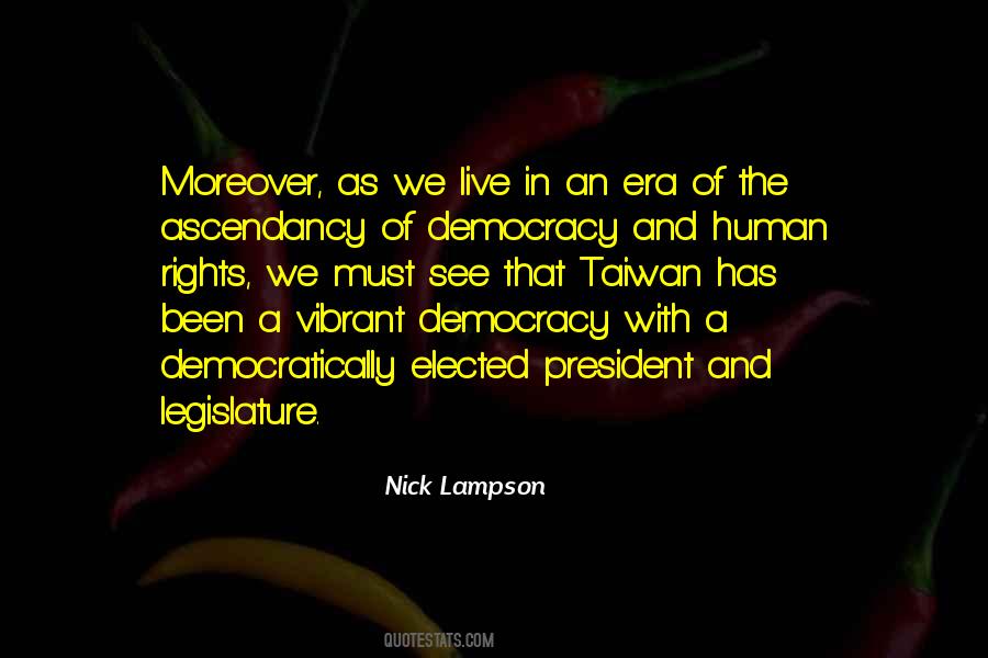 Elected President Quotes #478465