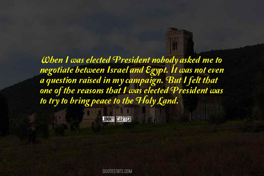 Elected President Quotes #900871